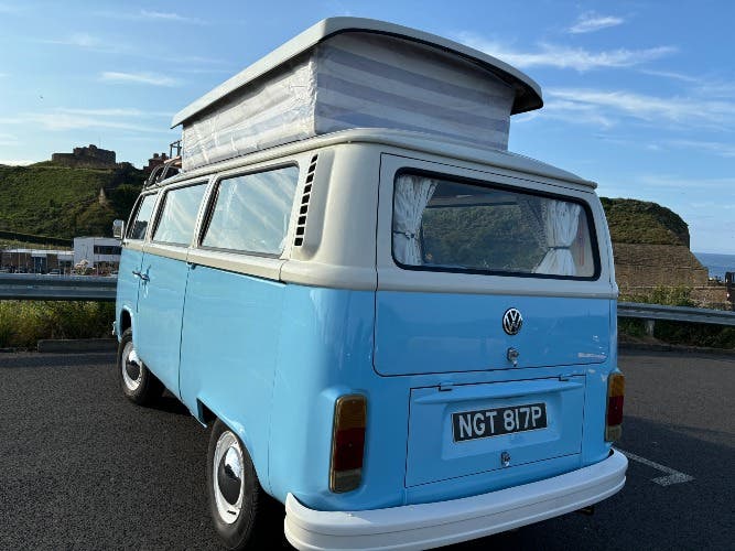 **For Sale: Immaculate 1976 T2 Devon Bay Window Camper - A Timeless Classic**