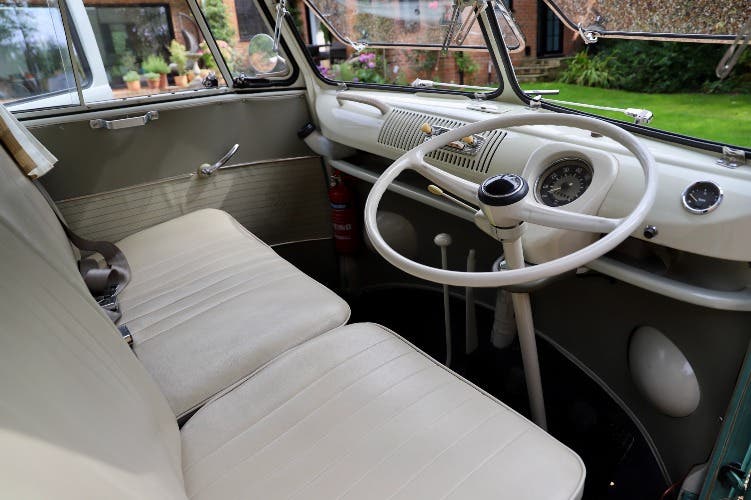 1964 VW Split Screen Camper Van. Factory German Built & UK Supplied in Right Hand Drive. Full Width Dormobile Pop Top Roof. Bare Metal Restoration Completed. Bespoke High End Interior.