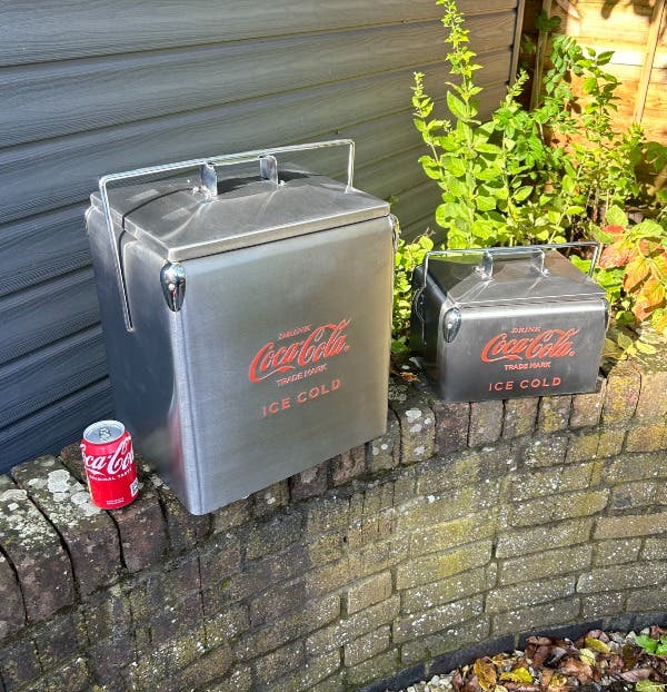 Vintage Retro Coke Cooler