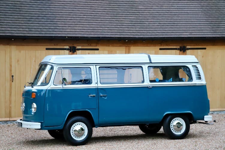 1973 VW T2 Bay Window Camper Van. Westfalia Pop Top Roof. Restoration work completed Summer 2024. Brand new high spec bespoke Interior