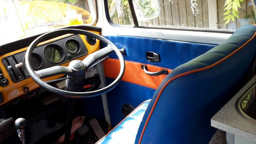 Bay Window Camper 1980 Yellow Daily Runner In Good Condition Recently Serviced