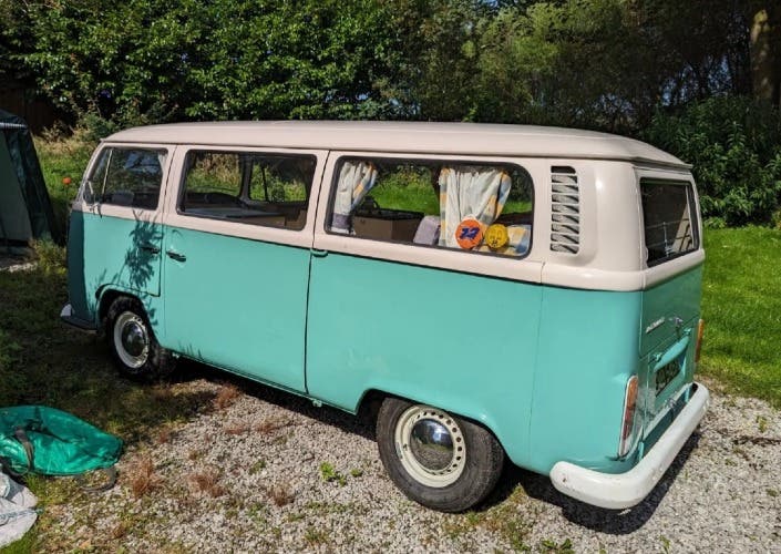 Mungo The Camper, T2, rebuilt engine, lowered