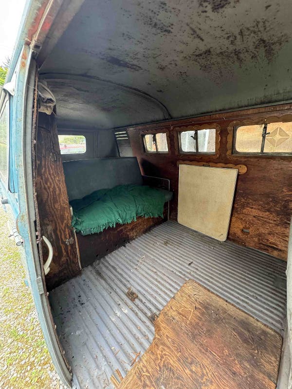 1961 LHD VW Split Screen Panel Van - rare solid honest van who likes to travel