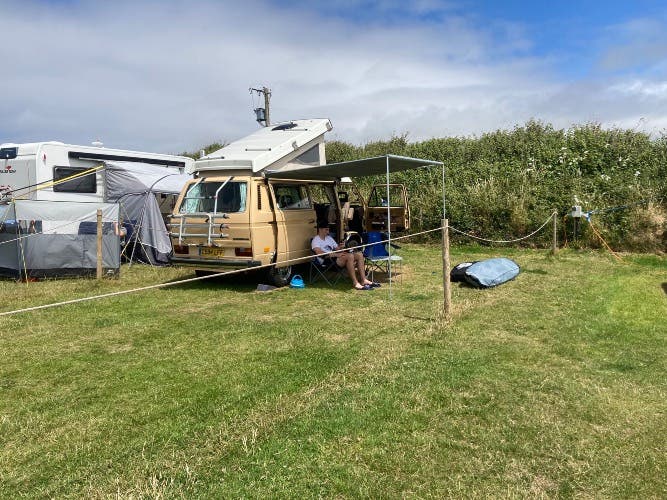 1985 Volkswagen T25 Westfalia Joker in Beige LHD  - NEW ENGINE! - awning etc