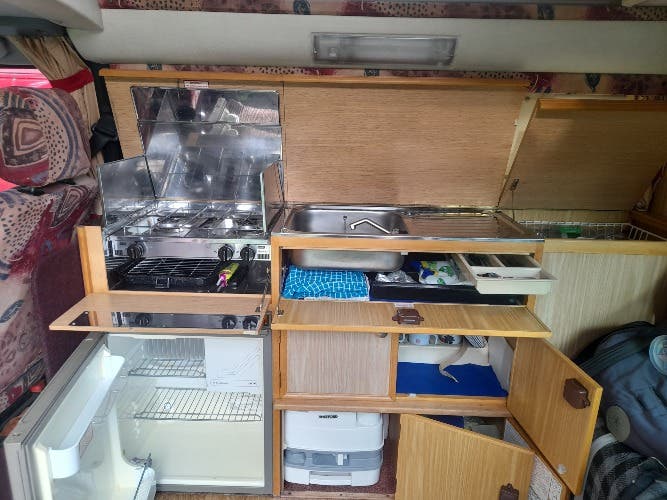 VW 4 berth campervan