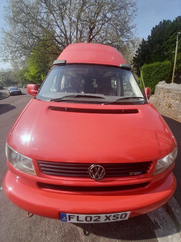 VW 4 berth campervan