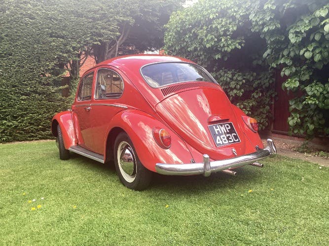 1965 Ruby Red Beetle