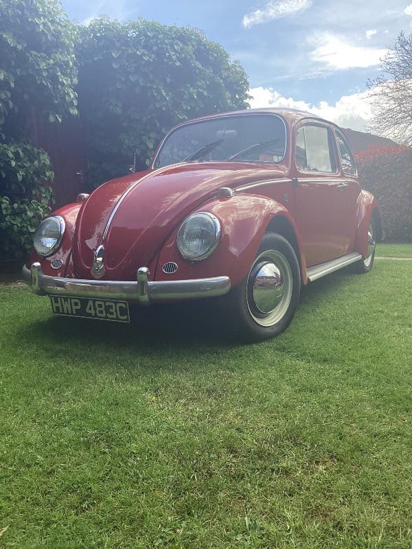 1965 Ruby Red Beetle