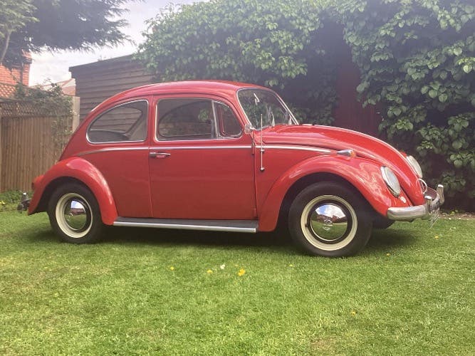 1965 Ruby Red Beetle