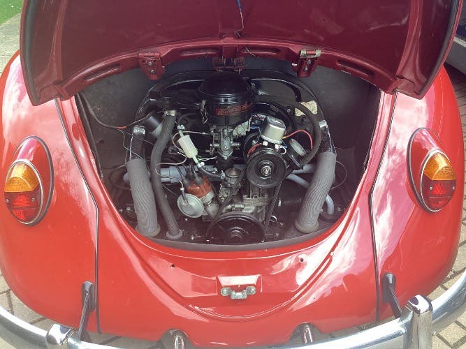 1965 Ruby Red Beetle