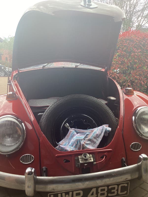 1965 Ruby Red Beetle