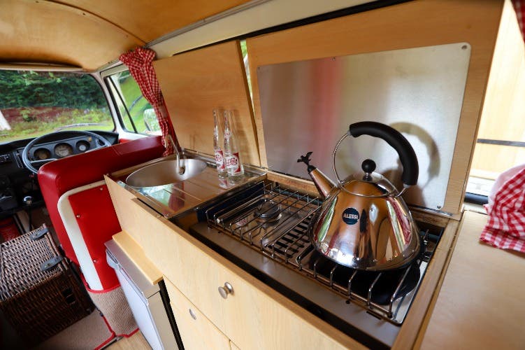 1972 VW T2 Bay Window Camper Van. Right Hand Drive. Walk Through. Restored Example. Lovely Spec.