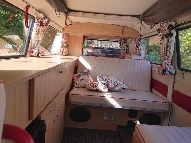 Right hand drive rust free camper with 6 months warranty, we have a few to pick from our stock.