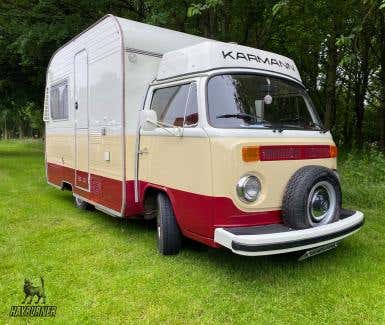Rare VW Type 2 Karmann Mobil