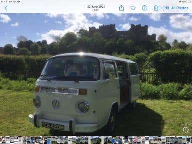 VW Type 2 /Subaru 2.0l engine + gearbox 1974  T2 bay  RHD (Toby)Celeb ownedTax and Mot exempt.