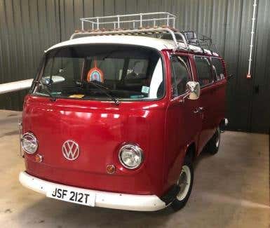 VW T2 Early Bay Camper Van