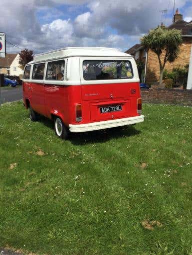 1972 Vw bay window camper