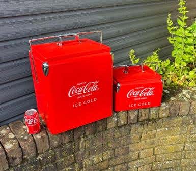 Vintage Retro Coke Cooler