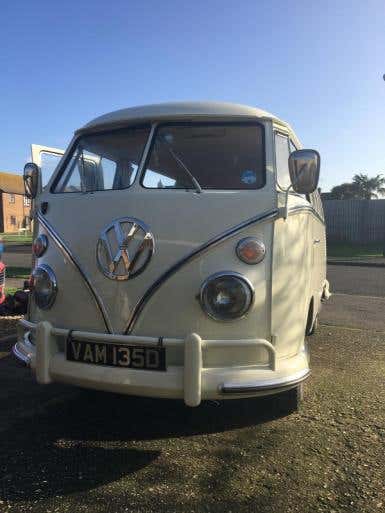 1966 rare 13 window deluxe Splitscreen