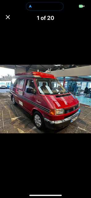 VW AUTOSLEEPER T4 .FULL CONVERSION . 2000.. V-REG . FULLY OPENING ELEVATING ROOF FROM FACTORY