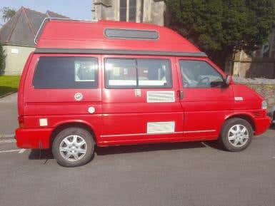 VW 4 berth campervan