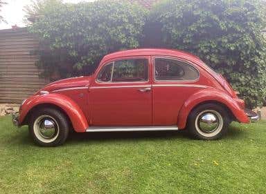 1965 Ruby Red Beetle