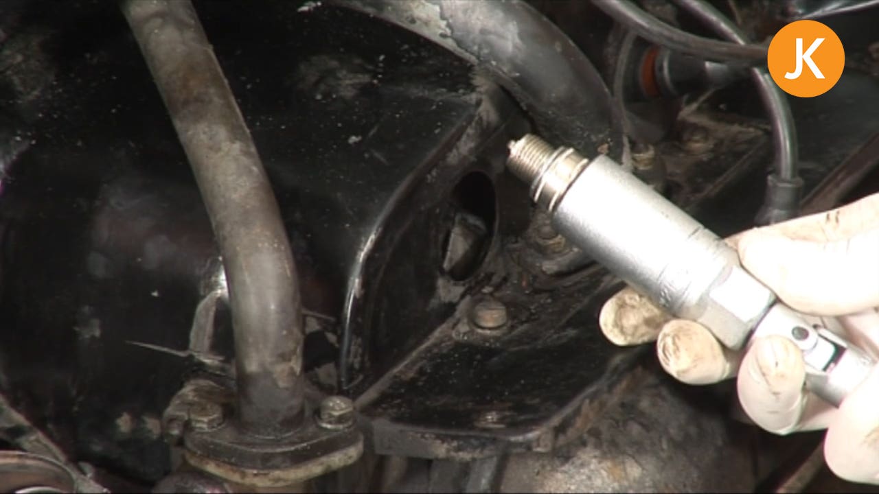 Replace the spark plugs in an Air-Cooled VW