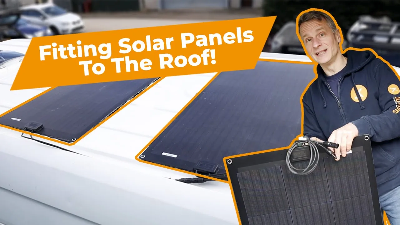 Fitting a Solar Panels to a Sprinter 