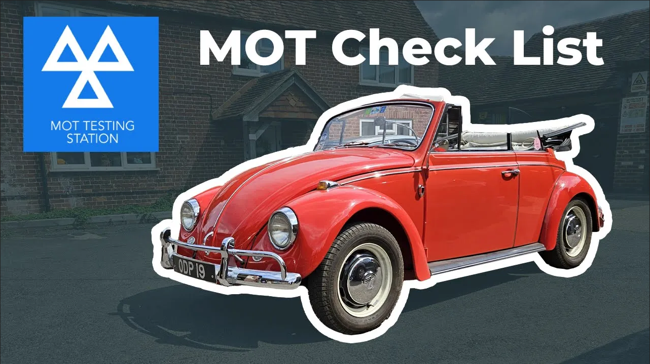 How To Get Your Classic Car Ready For A MOT 