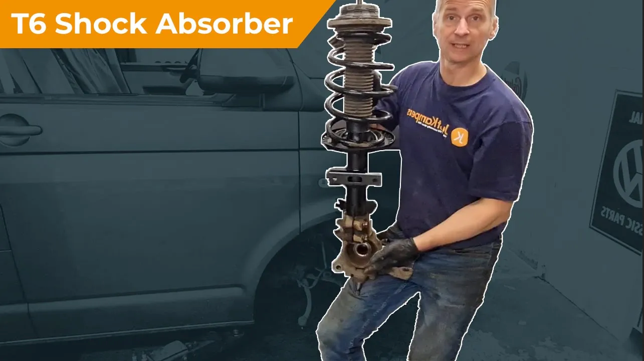 How to change a shock absorber on your VW T6 Transporter