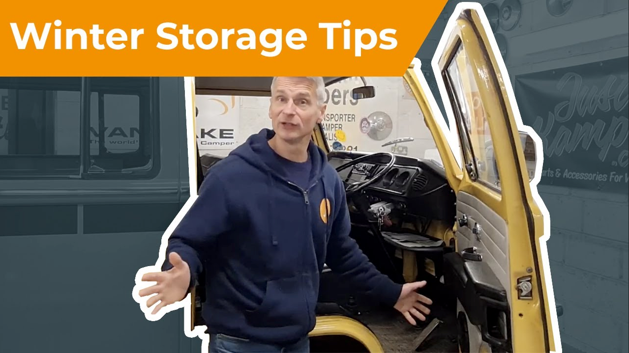  How to keep your VW stored safely during the winter 