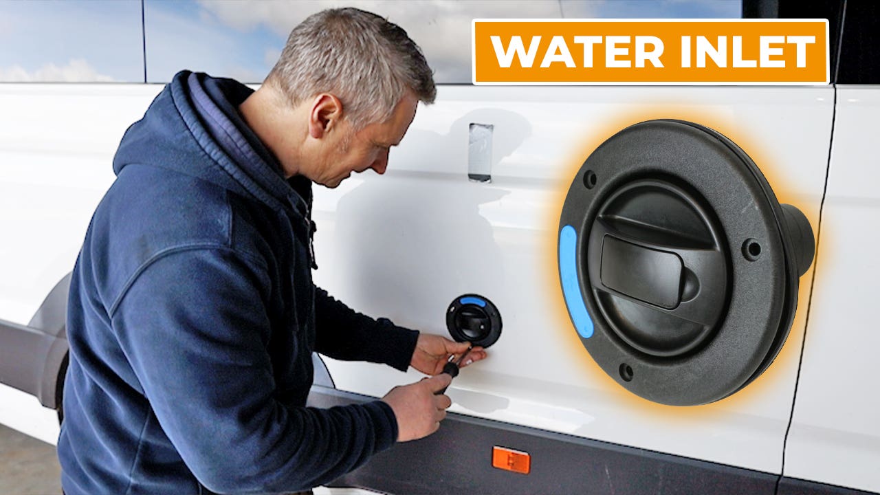  How To Fit A Water Inlet To A Campervan Conversion 