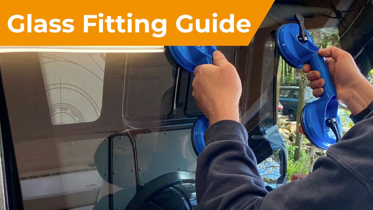 Just Kampers Fitting Guide to Installing Side Glass