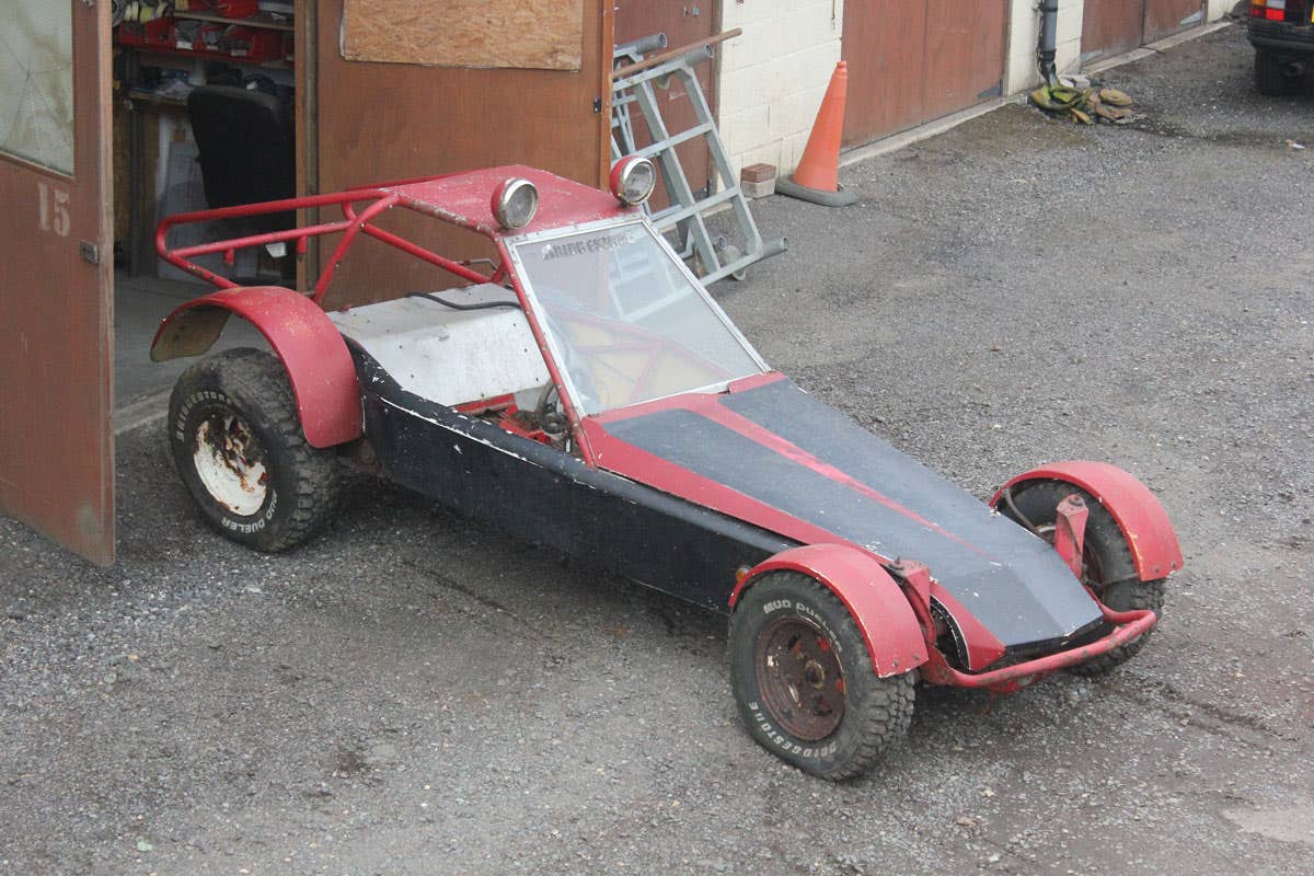 Taken just before the front of the chassis broke off…not joking!