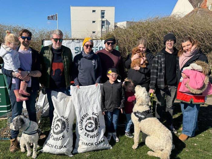 Our Beach Clean Morning