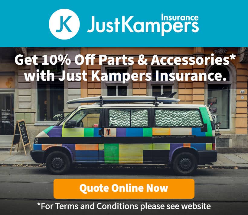 Get 10% Off Parts & Accessories With Just Kampers Insurance