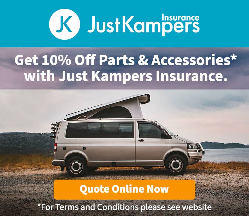 Get 10% Off Parts & Accessories With Just Kampers Insurance