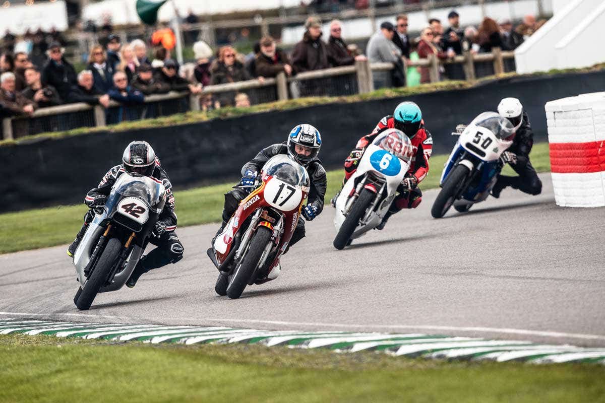 The Bikes are always entraining to watch whilst tackling the chicane