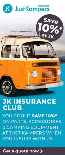 VW T2 Split Insurance Quote Ad Link