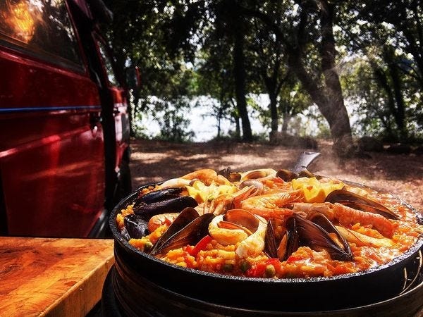 Paella - The ChefCamper version