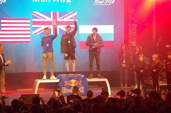 Matt becomes World Champion in Innsbrcuk 2018