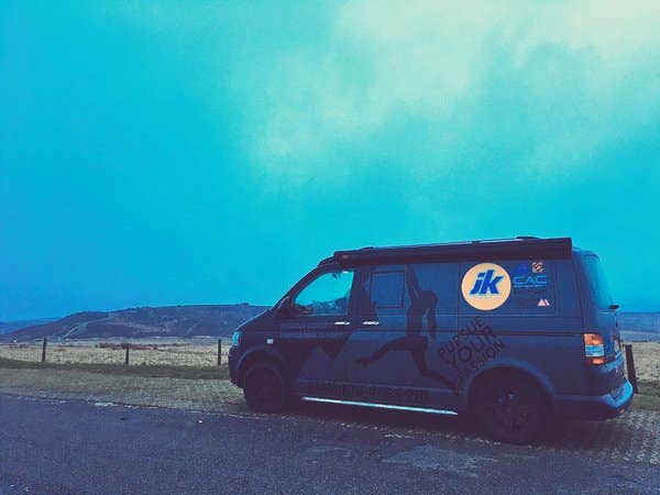 On the road...